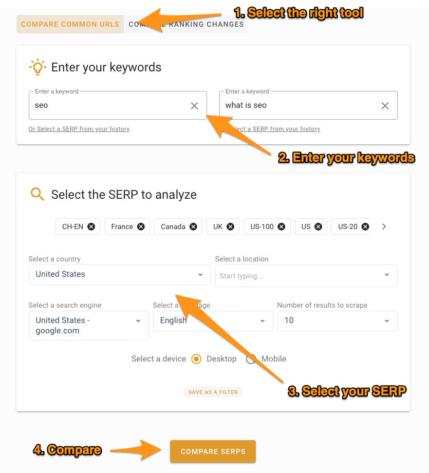 the best serp similarity tool